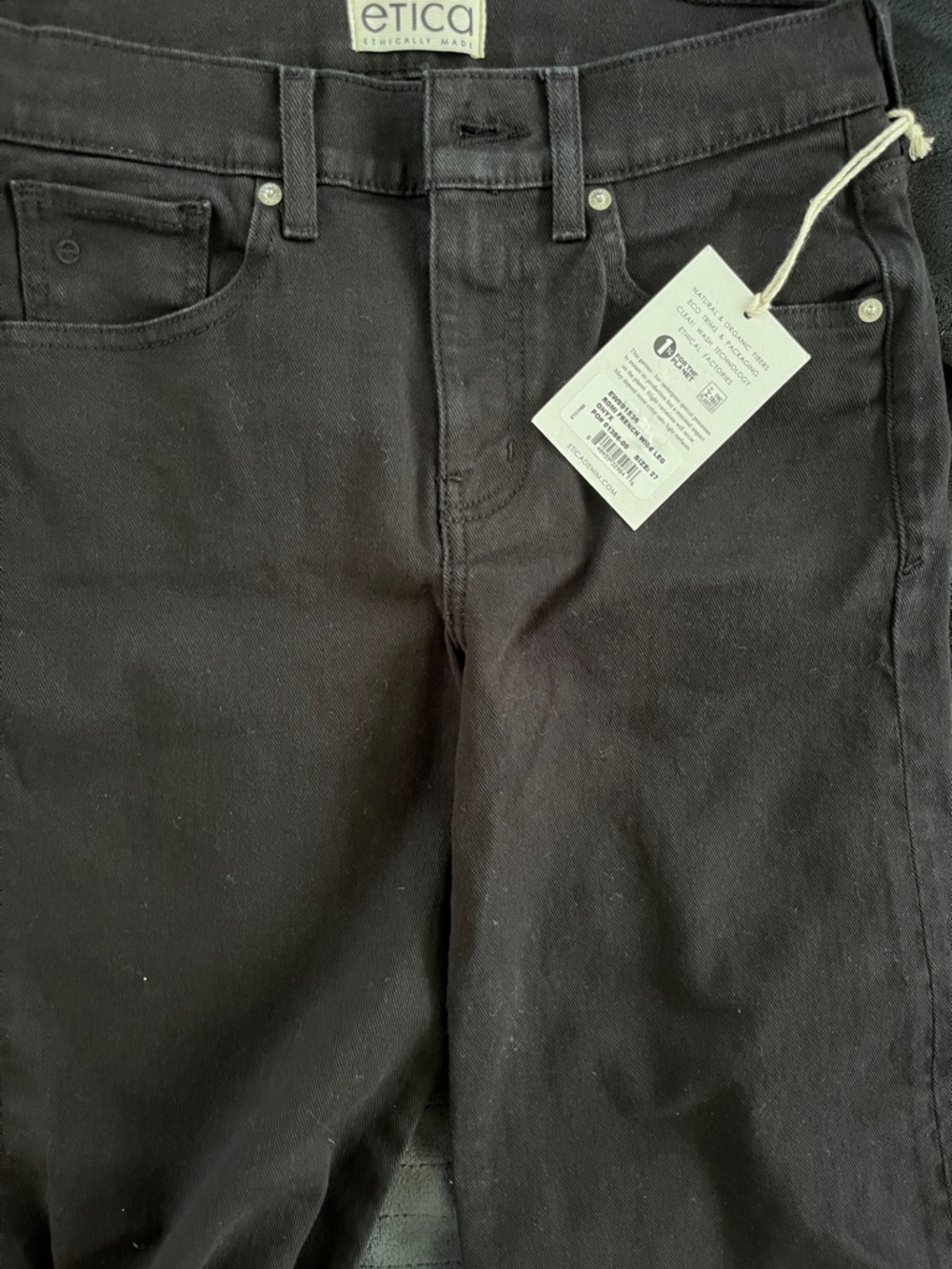 ETICA Romi French Wide Leg Jeans - Picture 4 of 4
